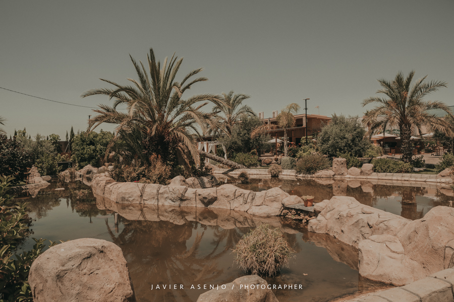 El lago de la Finca La Llaguna Crevillente