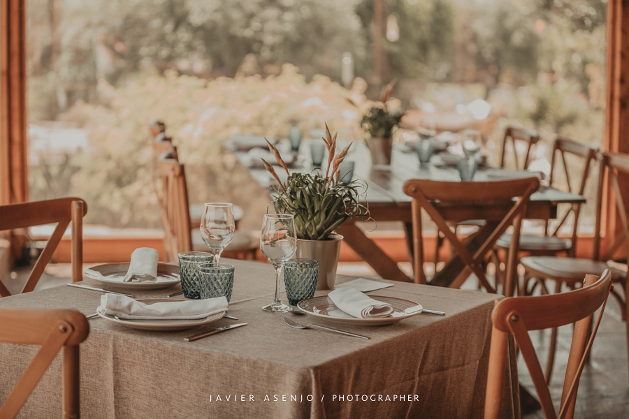 Mesa boda Finca La Llaguna