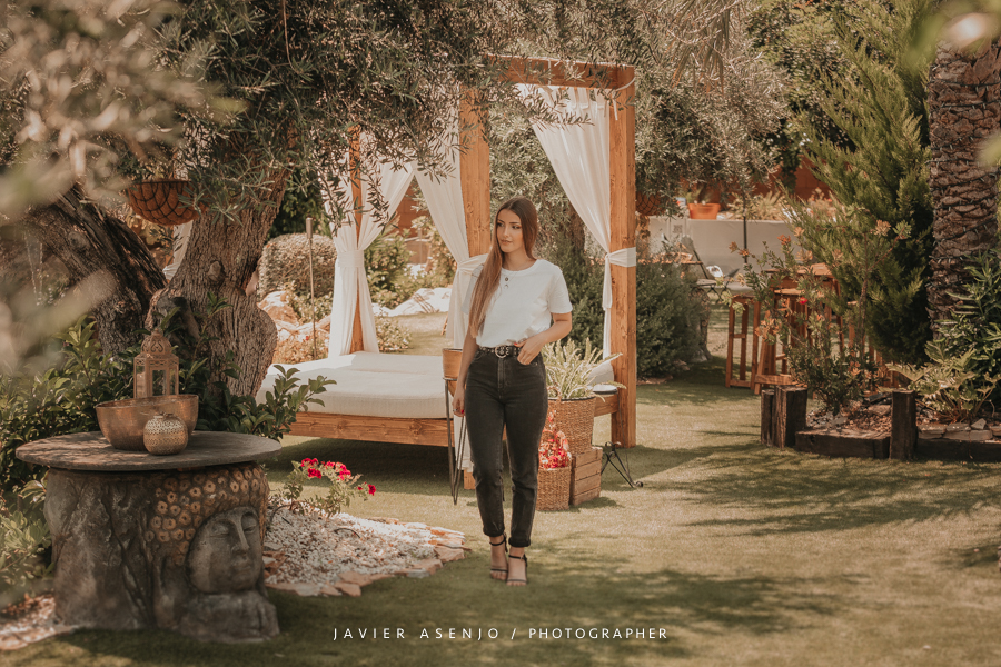 Jardines y mobiliario chic Finca La Llaguna
